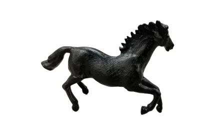 Aluminium Decorative Horse Black 2
