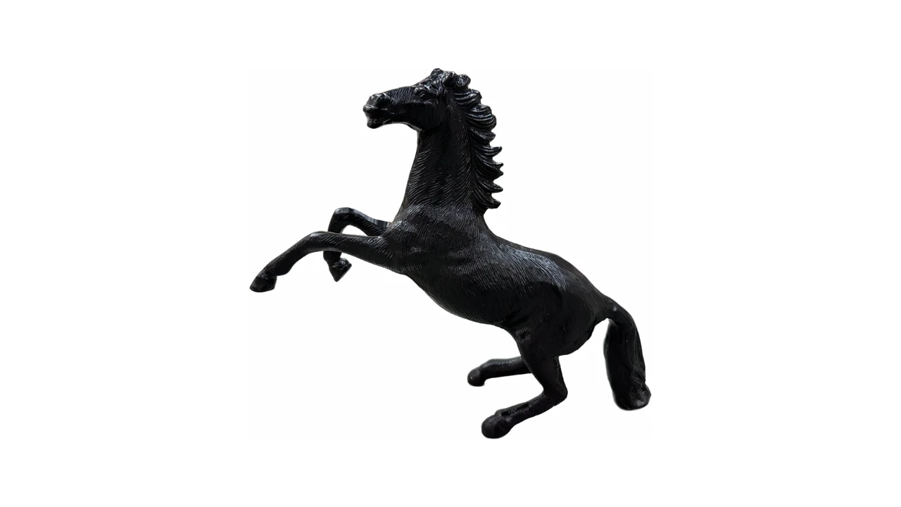 Aluminium Decorative Horse Black 3 Aluminium Decorative Horse Black 3