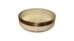 Matt Antq Brass Enamel Planter 2