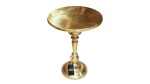 Matt Antq Brass Side Stool