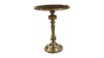 Matt Antq Brass Side Stool 3