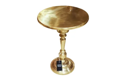 Matt Antq Brass Side Stool