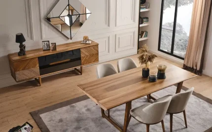 Wooden Dining Set 2