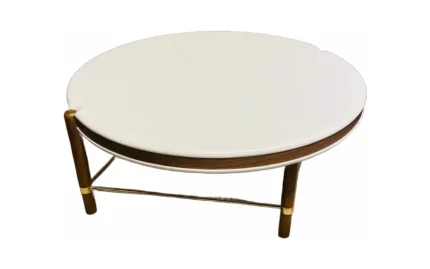 Nell Rocca White Center Table