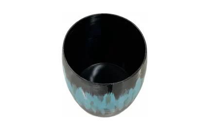 Los Cabos Iron Vase 19x16   Enamel 2
