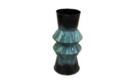 Los Cabos Iron Vase 20.75x10.5