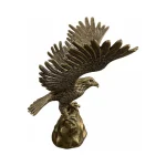 Sculpture Trinket   Antique Brass