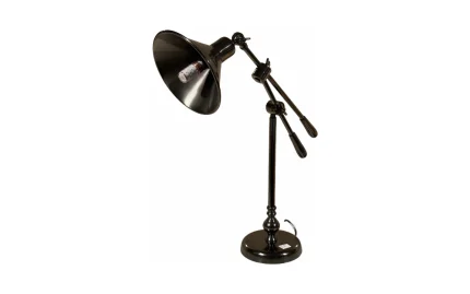 Table Lamp Black Nickel 55cm 2