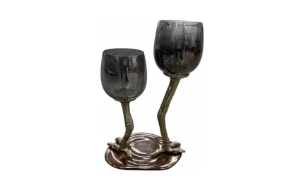 Votive Holder   Bronze & Gold