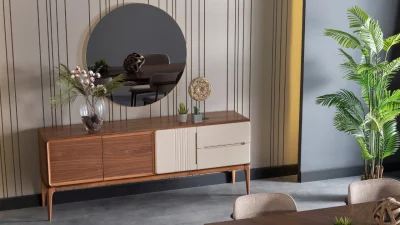 Alina Sofa Set Console Mirror