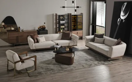 Bronze Sofa Set