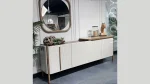 Woody Dining Set Console & Mirror