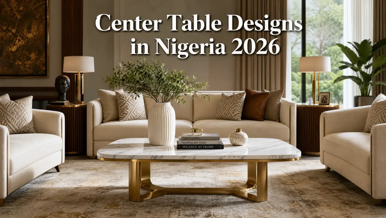 Center Table Designs Nigeria | Vento Furniture