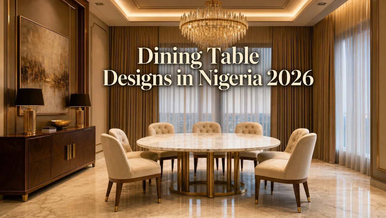 Dining Table Designs Nigeria | Vento Furniture