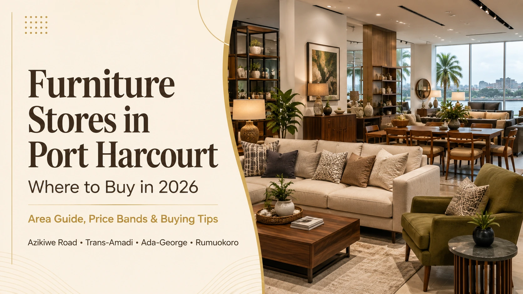 Furniture Stores Port Harcourt Blog Cover X | Vento Furniture